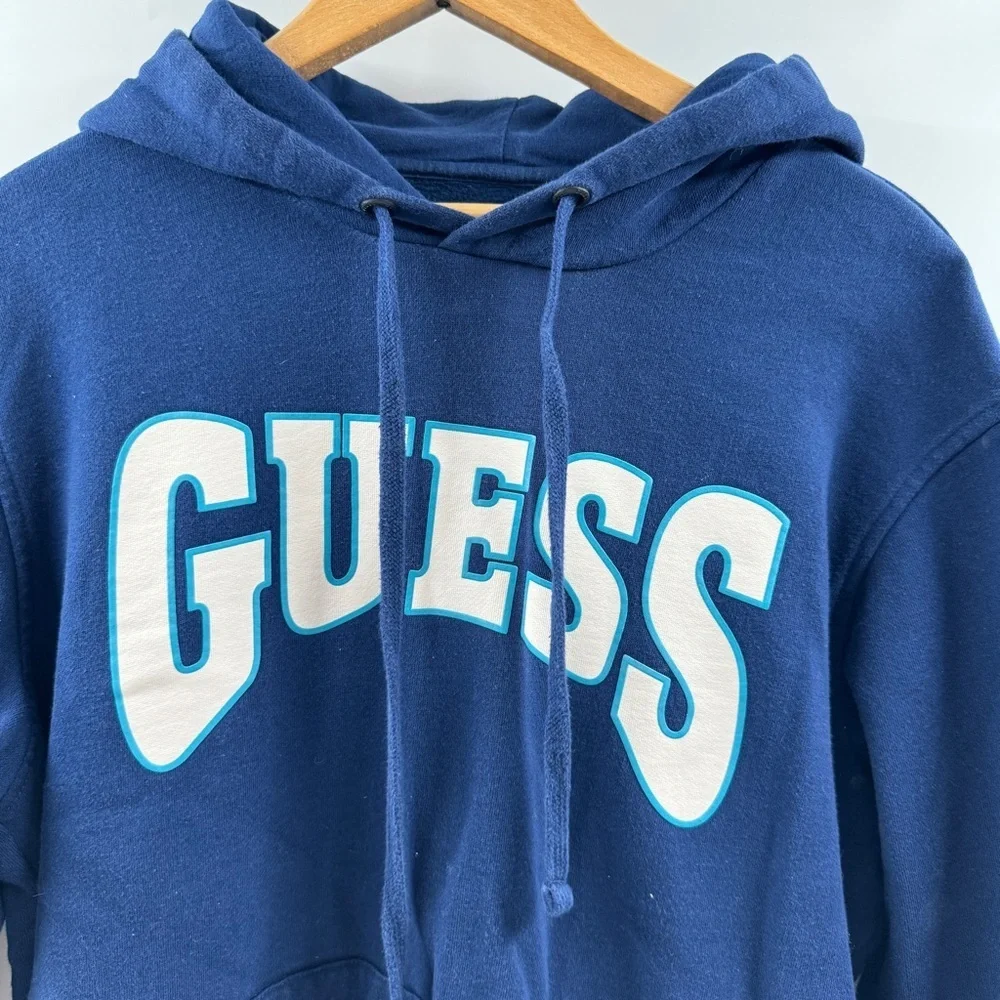 GUESS Originals American Tradition Navy Hoodie Size Small